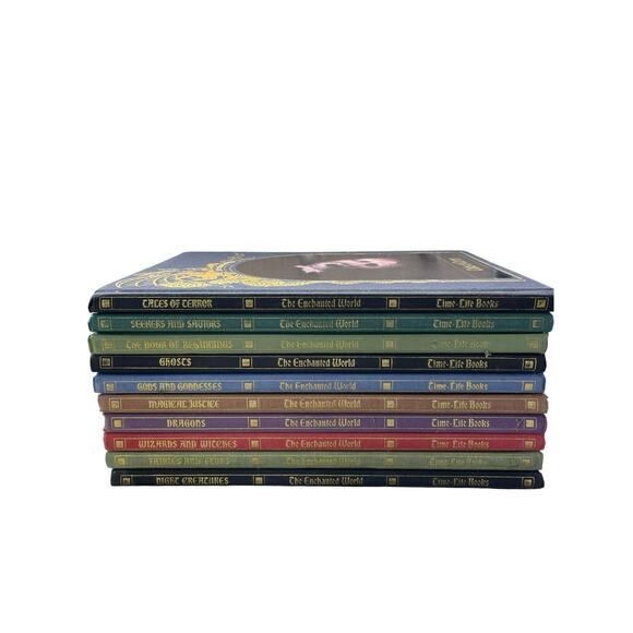 The Enchanted World Lot of 10 Volumes Time Life Books Dragons Dwarfs Fairies HC - Picture 2 of 6